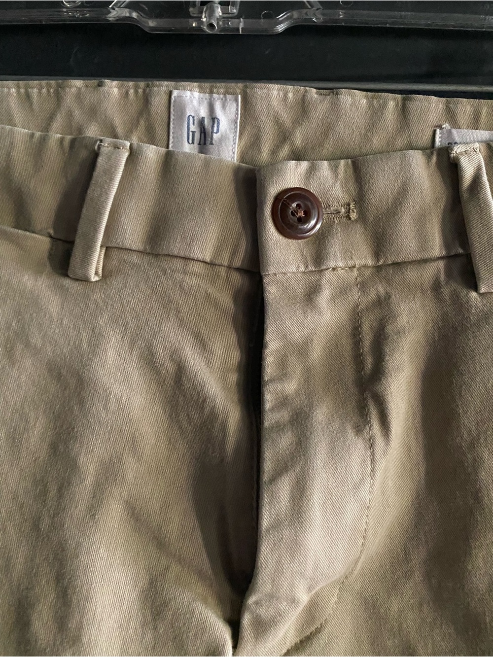 GAP Men's Classic Chino Pants in Khaki - Picture 2 of 4